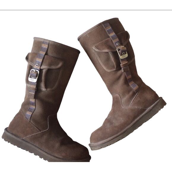 UGG Australia 1895 Brown Retro Cargo BootsSize 5